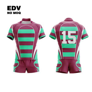 Maillot Rugby Rayé Personnalisé Uniforme Sublimation Chemises Rugby Hommes - Product Image 6