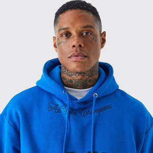 Sudadera con capucha personalizada con logotipo de diseño de alta calidad Fabricante Sudaderas con capucha y sudaderas para hombre Cremallera completa DTG Logo Chándal acampanado - Product Image 4