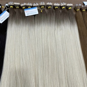 NOUVEAU PRODUIT!! Prix de gros Ruban pour extensions de cheveux humains Ruban pour extension de cuticule vierge Ruban pour extension de cheveux - Product Image 3
