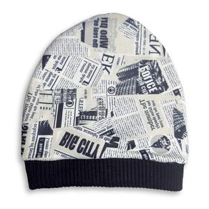Gorro de Invierno Personalizado con Estampado de Cuadros y Diseño de Periódico para Adultos Unisex, 100% Acrílico, Color y Logotipo Personalizables - Product Image 2