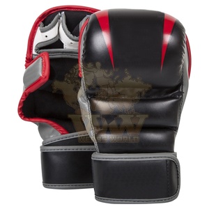 Guantes de Boxeo de Cuero Vacuno al por Mayor de Wears World - Guantes Personalizables para Entrenamiento y Combate para Adultos (Modelo WW.BOG-07) - Product Image 2