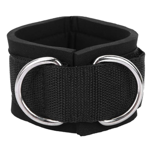 Correas de tobillo acolchadas de neopreno ajustables al por mayor para deportes gimnasio ejercicio-protección profesional Unisex ajuste cómodo y duradero - Product Image 2