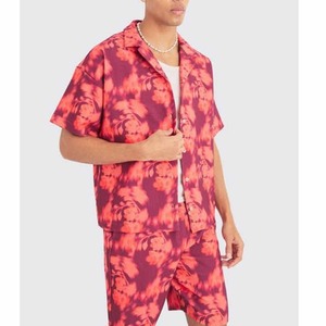 ชุดกางเกงขาสั้นเสื้อยืดกางเกงขาสั้นสำหรับผู้ชายชุดกางเกงขาสั้นสไตล์สตรีทไซส์ใหญ่ - Product Image 4