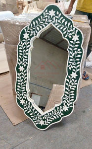 Vintage Wall Hanging Decorate <b>Mirror</b> Hand Carved Bone Inlay hand Art Home Wall Decor <b>Mirrors</b> - Product Image 3