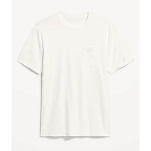 T-shirts personnalisés 100% coton Style estival pour hommes T-shirt uni de haute qualité - Product Image 1