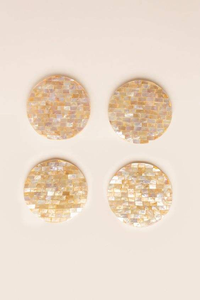 Sous-verres faits à la main de style animal en incrustation d'os de la meilleure qualité pour boire et servir - Product Image 2