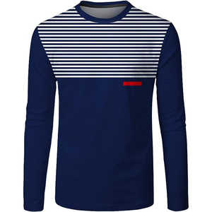 Venta caliente 230gsm algodón cáñamo camiseta tamaño Regular Crew Cut gradiente artístico serigrafía leopardo patrón diseño Popular - Product Image 3