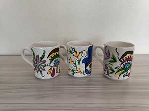 DAFNI <b>BIG</b> PAZAR Custom 3D Relief Ceramic Mug Handmade Hand Painted Cute Fruit Design Dishwasher Safe Gift Box - Product Image 3