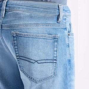 Pantalones Vaqueros Casuales de Corte Recto, Suaves, Transpirables, Ecológicos, Resistentes al Viento, de Algodón, con Corte Moderno y Relajado, para Uso Diario, Ropa Urbana - Product Image 5