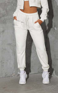 2025 nuevo diseño logotipo personalizado señoras Jogger 2 piezas ropa de Fitness chándal Jogging Sportsuit mujeres chándales 2025 - Product Image 2