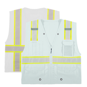 Gilet de sécurité confortable et moderne, pas cher, Design personnalisé, gilet réfléchissant haute visibilité - Product Image 4