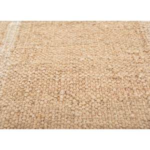 Nomadic Threads ADHM-06 Tapis en jute et chanvre tissés plats beige et marron, à rayures géométriques, rectangulaires pour la maison, le salon et le couloir - Product Image 3
