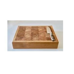 Utensilios de cocina de bambú orgánico grande de alta calidad, tabla de cortar de madera Rectangular de tamaño personalizable, bloques de cocina - Product Image 1