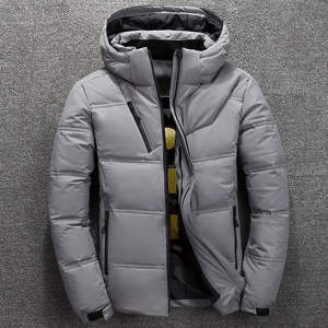 Veste matelassée en duvet d'hiver en gros Manteaux unisexes de marque de luxe à la mode Vestes gonflées réversibles en nylon et polyester personnalisées - Product Image 4
