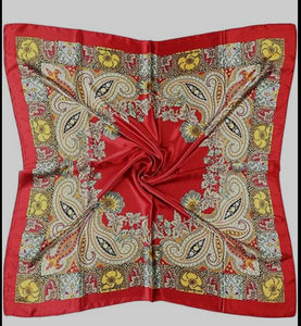 Bandana carré fait main taille basse personnalisée multi couleurs 100% coton petite écharpe de style ethnique produit pour femmes en gros - Product Image 6