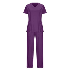 Oem Customized Pure Cotton White Color 3d-Cutting Hospital Uniform <b>Set</b> Medical <b>Doctor</b> Uniform <b>Set</b> - Product Image 5