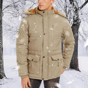 Veste d'hiver de qualité supérieure avec logo personnalisé, impression, broderie, manteau d'extérieur isolé au chaud, fourniture directe du fabricant d'usine OEM - Product Image 3