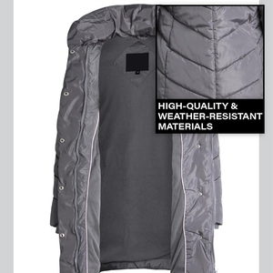 Abrigo acolchado grueso de invierno para hombre, chaqueta acolchada con capucha cálida, impermeable, a prueba de viento, aislada, ropa de abrigo de moda para exteriores - Product Image 2