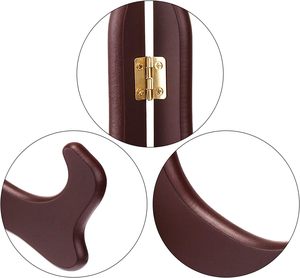 4 Packs de présentoirs en bois Supports de plaques décoratives pour l'affichage de cadres de photos Chevalets (rouge 6 pouces) - Product Image 6