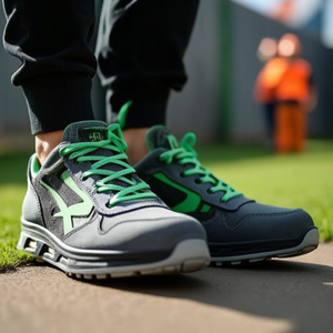Chaussures de sécurité W.11 Gris/Vert S1PS FO SR ESD EN ISO 20345:2022 Taille 43 Certifiées FO SR ESD EN ISO 20345:2022 - Product Image 3