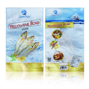 Glossy Flat Pouch with <b>Clear</b> Window for Dried Seafood Packaging Designed for Retail Sales and Export Distribution Vietnam - Product Image 4