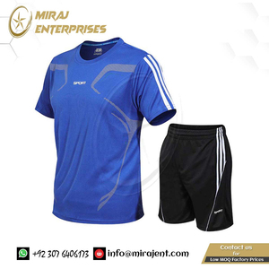Vente en gros 2 pièces ensemble survêtement décontracté costumes de sport pour hommes été hommes course à pied hommes Fitness Jogging Gym ensembles de vêtements de sport - Product Image 6