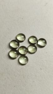 Cabujón de amatista verde de 4mm de alta calidad, piedra de cuarzo Natural para fabricación de joyas, precio al por mayor, piedra de corte de amatista Natural - Product Image 5