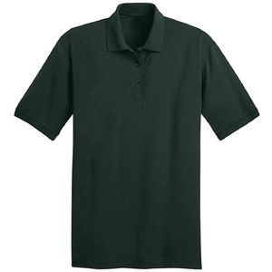 เสื้อโปโลผู้ชายแขนสั้นลำลองแห้งเร็วใส่ฤดูร้อนมีโลโก้ปักลายที่เรียบง่ายและมีสไตล์ - Product Image 2