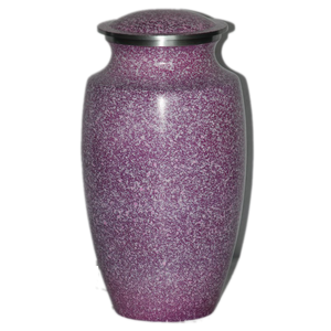 Urnas de cremación para adultos de aluminio de alta calidad con acabado de mármol rojo para cenizas humanas Suministro funerario de metal - Product Image 2