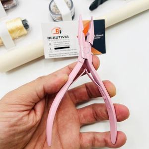 Pinzas Profesionales para Extensiones de Cabello, Color Rosa, Acero Sostenible, Uso en Salón, las Mejores Herramientas para el Cabello - Product Image 5