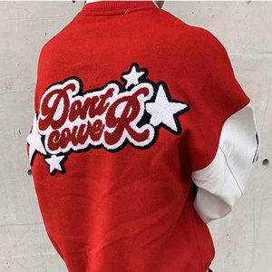 Chaqueta Personalizada de Satén de Poliéster Estilo Béisbol Bomber Universitaria de Invierno a Precio Barato al por Mayor Chaqueta de los Lakers Chaqueta de los Bulls - Product Image 6