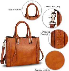 OEM Customized Genuine Cowhide <b>Leather</b> <b>Ladies</b> Tote <b>Bag</b> Crafted for Women Wholesale Handbag Stylish Elegant Fashion Shoulder <b>Bag</b> - Product Image 6
