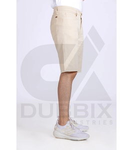 Short de course sportif 100% coton pour homme avec motif personnalisable Logo d'art 3D de couleur unie pour homme - Product Image 2