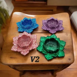 Portavelas Metálicos Hechos a Mano, Resistentes al Calor, para Decoración Navideña, Regalos Festivos, Ambiente Festivo - Product Image 6