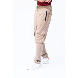 Vente en gros OEM Pantalon de survêtement à la mode Pantalon de survêtement vierge Pantalon de jogging personnalisé Impression unie Polaire Sweat Jogger Hommes - Product Image 3