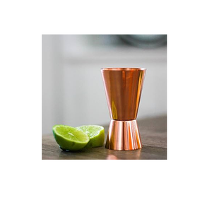 Jigger de medición de acero inoxidable de diseño moderno, herramienta de barra de chupito de doble cara para cóctel, whisky, bebidas, barman - Product Image 2