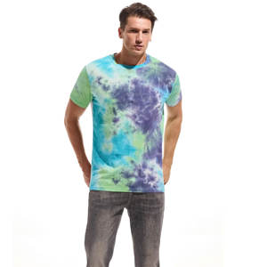 OEM/ODM Men's T-Shirts High Quality 100% Cotton Crew Neck Tees Half Sleeve Round Neck Plus Size Slim Fit T Shirts - Product Image 3