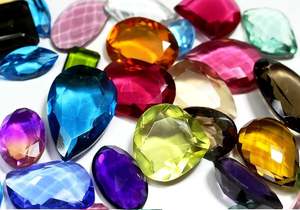 Desi India rubí sintético piedra preciosa cuadrado Asscher laboratorio creado piedra suelta con grietas menores e inclusiones caja embalada - Product Image 5