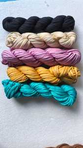 Cordon de ruban tissé teint résistant à l'abrasion en tissu de polyester recyclé fabriqué à la main sur mesure ajouter un charme Boho beauté durable - Product Image 6