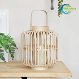 Infunde tu espacio vital con linternas de ratán de bambú vietnamita candelabros personalizables decoración del hogar restaurante Resort jardín - Product Image 4