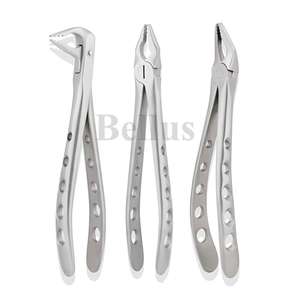 Pince à racine d'incisive inférieure Standard anglaise professionnelle Instrument d'extraction dentaire personnalisable Outil chirurgical de qualité médicale - Product Image 5
