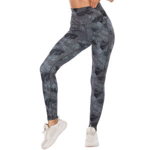 Legging personnalisé pour femmes style unique Legging taille moyenne en polyester 100% coton taille personnalisée - Product Image 1
