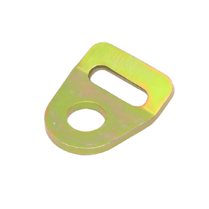 1英寸锚点黄色锌板耐用钢货物系扣钩平钩1英寸系扣带织带 - Product Image 3