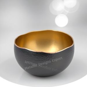 Candelabros votivos contemporáneos de metal dorado y negro, regalos únicos, agregue estilo a su espacio, otros candelabros, linternas - Product Image 3