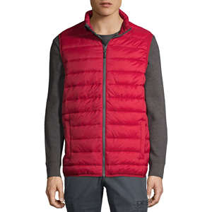 Veste d'hiver décontractée de haute qualité pour hommes, veste matelassée épaisse et chaude, respirante et sans manches, design Offre Spéciale OEM - Product Image 1