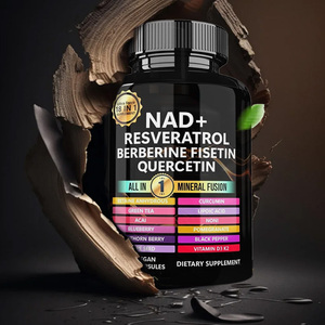 Cápsulas de Suplemento Todo <span class=keywords><strong>en</strong></span> Uno con NAD+ Liposomal, Resveratrol, Quercetina, Berberina y Fisetina, Cápsulas de NAD, Suplementos para Energía Celular - Product Image 2