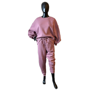 Rose pour sororité fraternité hiver imprimé unisexe Streetwear sweat 100% coton Logo personnalisé - Product Image 4