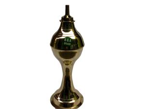 Laiton de haute qualité Kerala fantaisie avec finition polie brillante pour les temples et les églises pour les célébrations de Diwali - Product Image 2