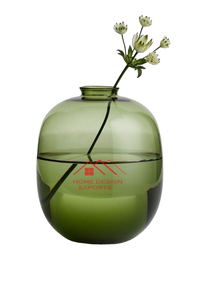 Juego de 2 Jarrones Decorativos de Vidrio de Lujo para el Hogar u Hotel, Personalización de Acabado Aceptada, Maceta de Vidrio a Precio Económico - Product Image 5