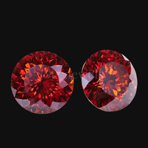 Coupe portugaise ronde rouge fantaisie DEF VVS 1CT 2CT 3CT 4CT HPHT CVD IGI/GIA certifié diamant naturel synthétique en vrac cultivé en laboratoire - Product Image 5